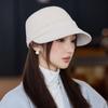 Autumn and winter hat women's high-end temperament duck tongue beret fashion versatile ear protection warm newsboy hat