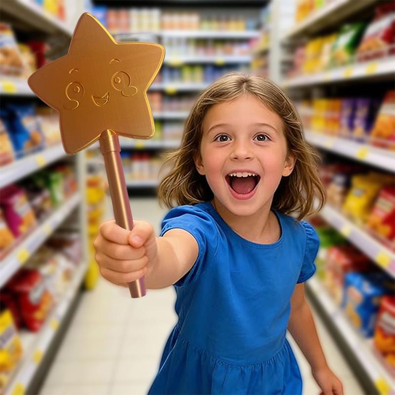 3d Printed Wand Tap To Pay Credit Card Wand Tap To Pay Wands Star Cake Shape Magic Contactless Payment Card Holder Gift For Kids