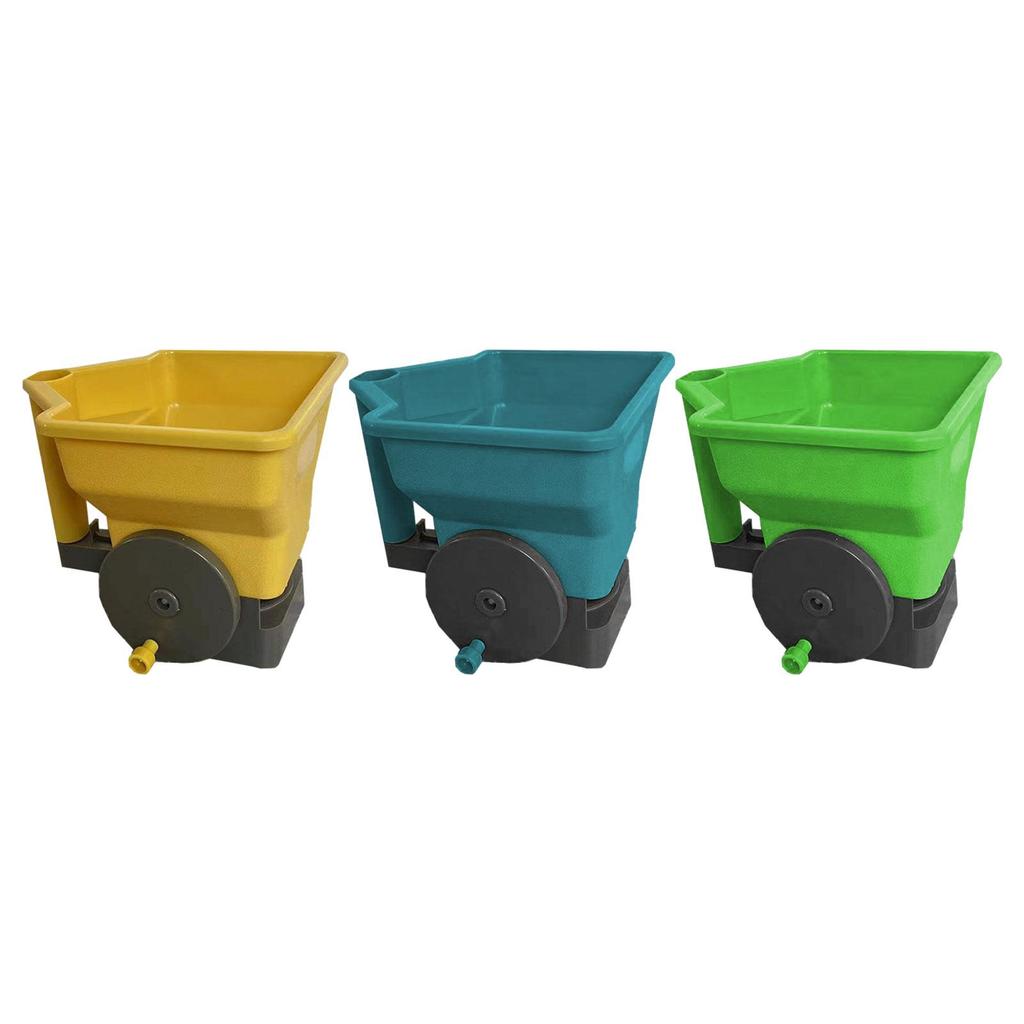 Manual Crank Handle Spreader for Yard Fertilizing And Ice Melt