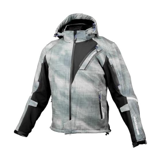 [KOMINE] Motorcycle Jacket Protective Soft Shell Winter Parka-Ife JK-579 1066 For Autumn/Winter/Spring Cold Protection CE Standard Level 2 CE
