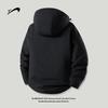 Men's Hooded Utility Padded Jacket - Windproof and Warm