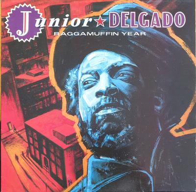 LP Record JUNIOR DELGADO - Raggamuffin Year ILPS9856 Mango 1986 UK Reggae, Ska & Dub Used