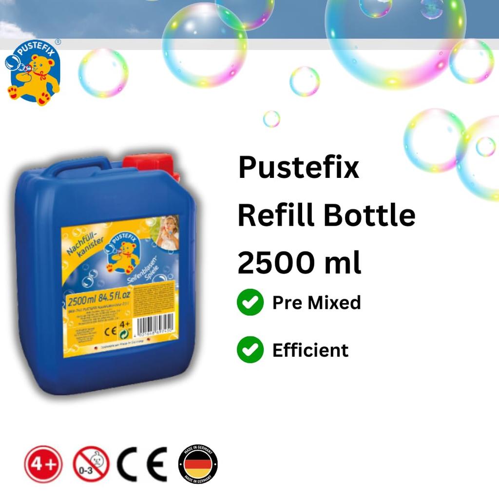 Pustefix Nachfullflasche 2,5 Liter, 1Stuck