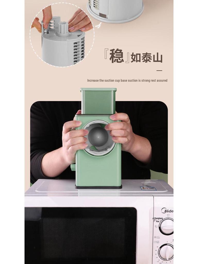 German Multifunctional Vegetable Cutter: Roller Potato Slicer, Shredder, Grater, Grinder, Chopper.