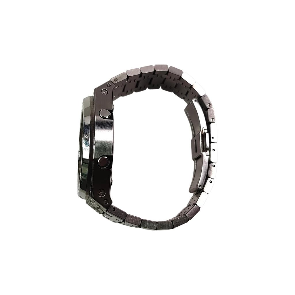 Casio Custom Collection GA2100 Quartz Movement Stainless Steel Strap Watch Men's Watches GA-2100-1A1(Watch3--·)