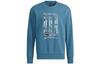 Wuji Series Wj Logo Swt Sweatshirt Men's Uniform Blue H39290