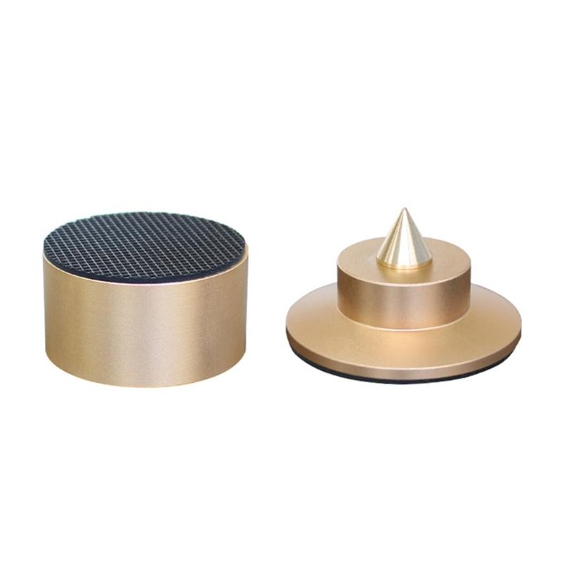 Aluminum Alloy Spring Shock Absorbers Feet for Speaker Vibration Dampening AntiSlip Base Universal Compatibility