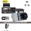 WIFI APP Video Recorder 2/3 Channel dashcam car 1080P Car DVR Night Visioncar recording Camera for Vehicle Rear view camera