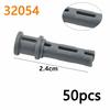 Bulk Technical Connector Pin Peg Cross Axle Building Blocks Parts Compatible with 2780 3673 6558 6562 MOC Bricks Toys
