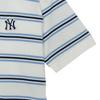 New MLB New York Yankees T Shirt Women's Cream 3FPQV0253-50IVS