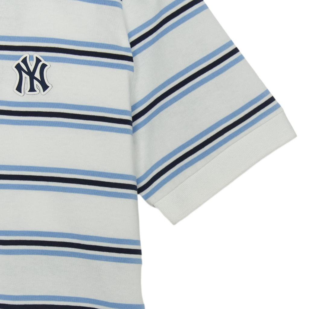 New MLB New York Yankees T Shirt Women's Cream 3FPQV0253-50IVS