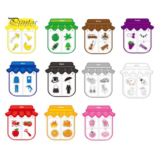 

1 набор красочных банок магнит на холодильник еда фрукты животные одежда ювелирные изделия распознавание цветов сортировка букв обучение магнит на холодильник детская развивающая игрушка Sets