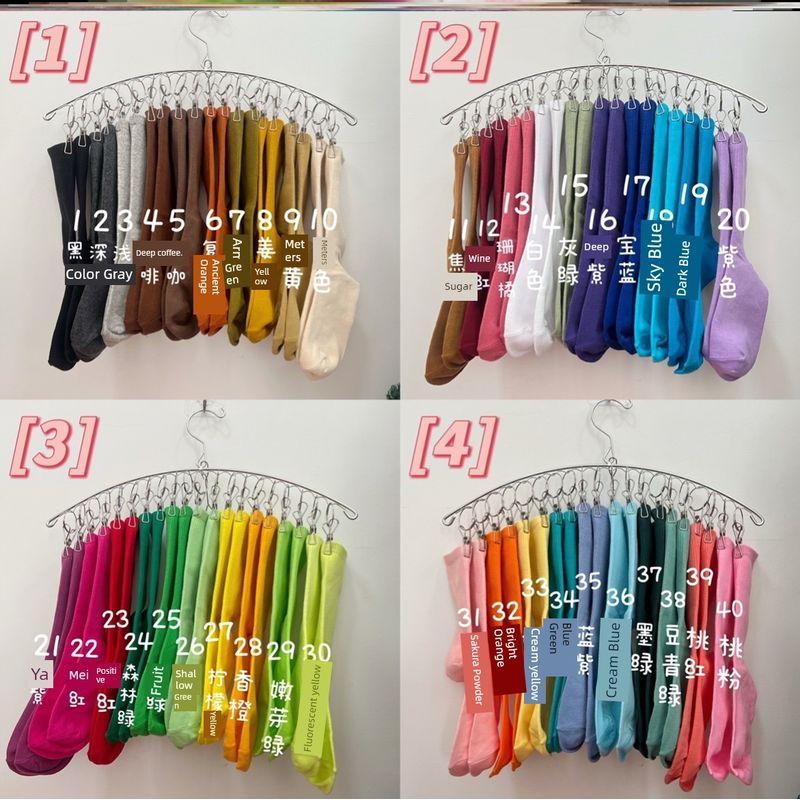 

Подошва Нескользящие Носки для Йоги Пилатеса Танцев Фитнеса Аэробики Длинные Гольфы из Хлопка Красочные Однотонные Весенне-Летние Подходящие 1 Double Non Slip (optional color)