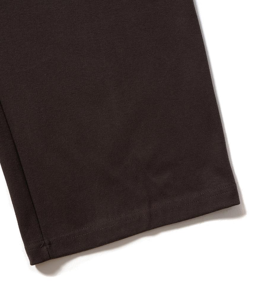 GAKKAI UNIONS Single-Pleat Wide Sweatpants Brown