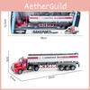 Double Decker Trailer Container Truck Engineering Vehicle Model Children Toy For Kids Play And Development