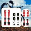 2 Pieces Aluminum Alloy Tubeless Presta Valve Stem with Core Remover Tool for Most Rims