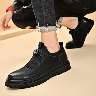 Fashion Outdoor Antiskid Casual Male Leather Shoes Comfortable Sneakers High-quality Oxford Shoes Breathable Walking Shoes Walk Trainers