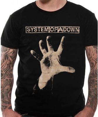 Maglietta Ufficiale System Of A Down Vintage Mano SOAD Serj Tankian Nuova S-XXL