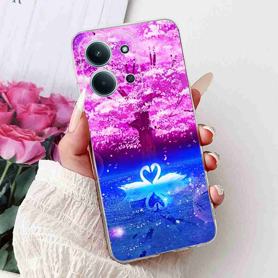 For Xiaomi Redmi 15C 4G 25078RA3EA Case New Butterfly Cute Cat Soft Silicone TPU Cover For Redmi 15C 15c 4G 6.9" Phone Casing