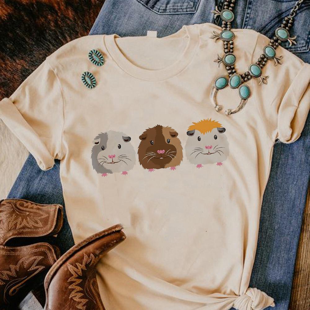 Hedgehog tshirt Women harajuku Y2K funny tshirts girl streetwear designer comic clothing