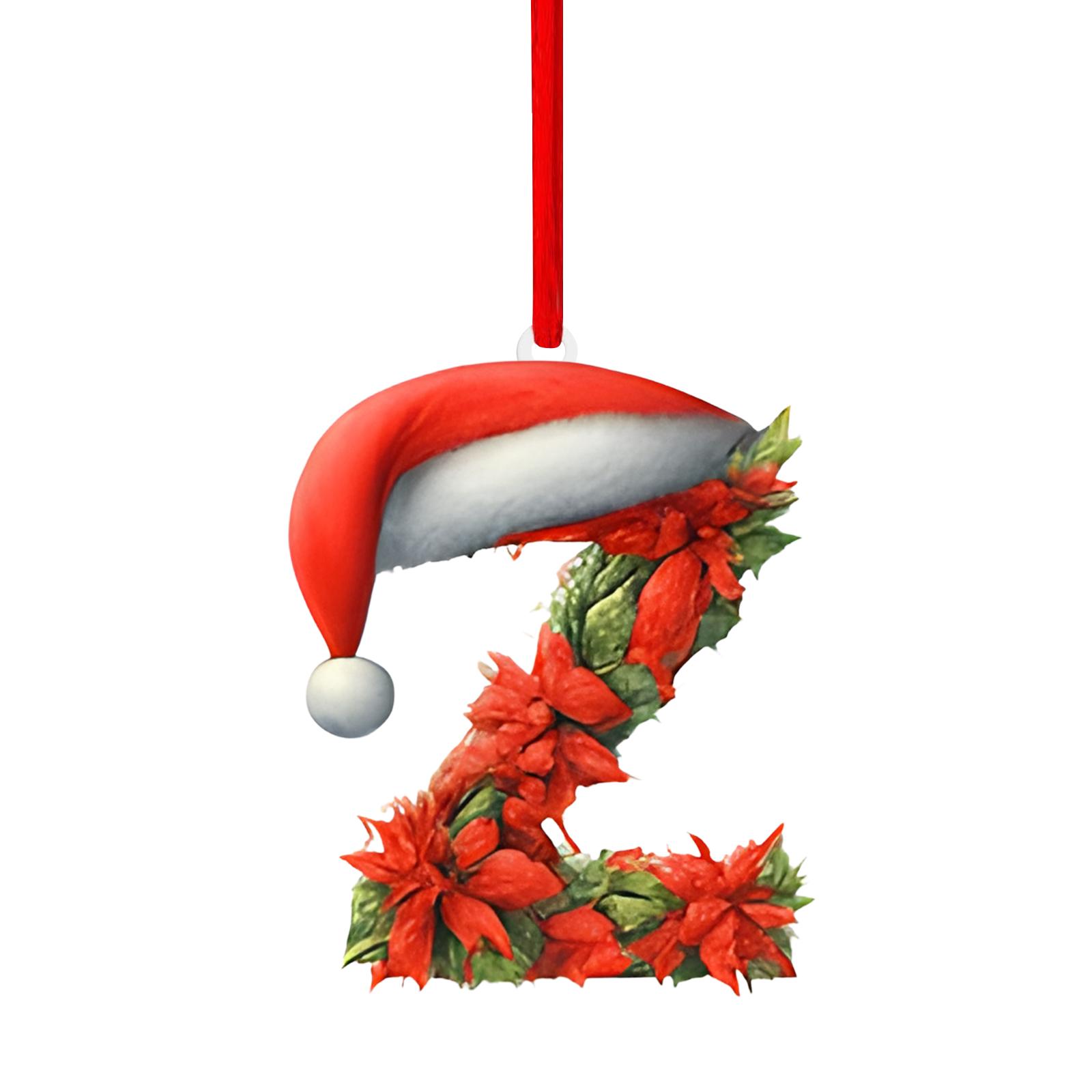 

26 букв,Рождество,Украшения,Акрил,1 One Size