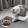 Large Cat Litter Box Mat-30" X 22" with Double Layers Litter Trapping Function, Easy to Clean Litter Mat for Floors