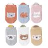 Baby Cartoon Animal Non-Slip Floor Socks with Big Heel Dot Glue for Newborns and Children