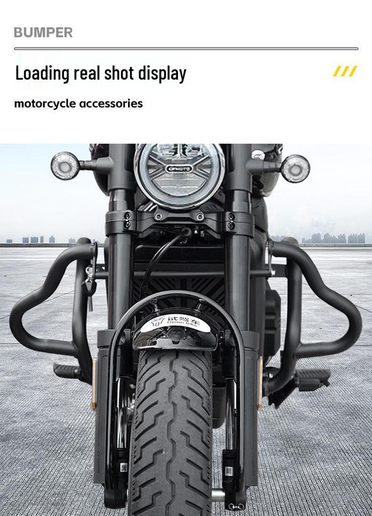 Chunfeng 550CLC Front Bumper Guard: Anti-Collision and Anti-Fall Protection Bar.