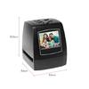 Lightweight 35mm 135mm Negative Film Scanner for Easy Use in Home and Studio Setting, Design for Photography Fan