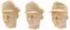 Brick Works Maschinen Krieger Strahl Army Male Head Part A Scale Resin Cast Assembly Kit 1/20