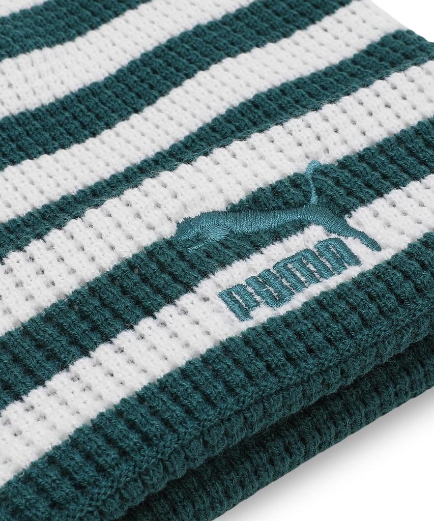 Puma Classics Mid Fit 2024 Cold White Beanie, 025677, Fall/Winter Colors, Green, (05)