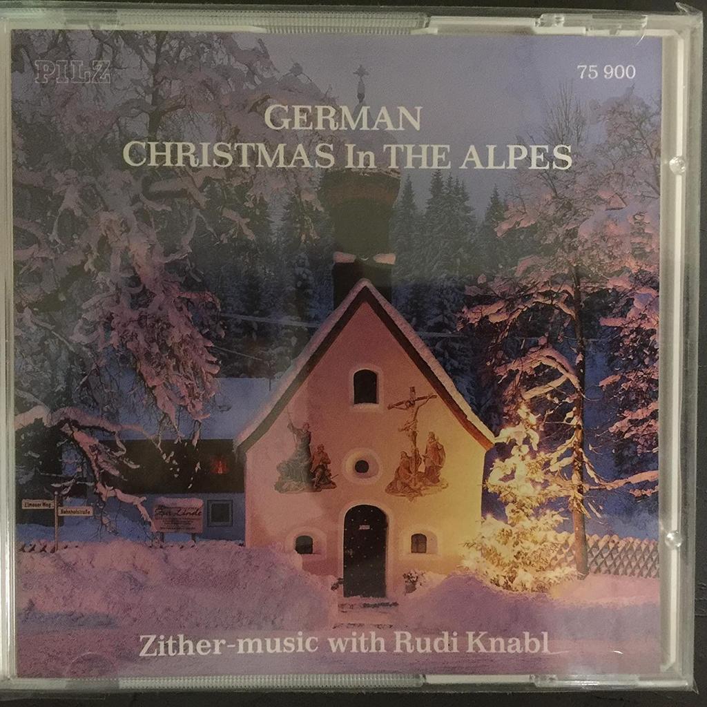 CD ZITHER / RUDI KNABL - German Chiristmas In The Alpes Japan Music Others Used