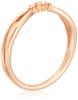 Diamond Pinky Ring in 10K Pink Gold Size 151336543102 canal4℃ (PG), 1,