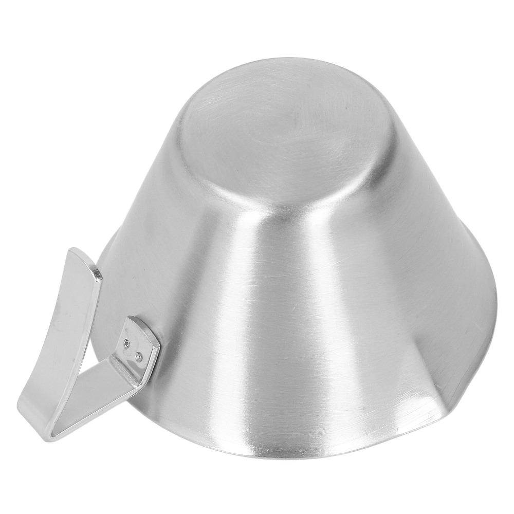 Tasse à mesurer en acier inoxydable en forme de V 100 ml Tasse à expresso Préparation du café