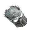 Predator Mask Halloween Horror Mask Lone Wolf Mask Rivet Snap Iron Mask Anime Steampunk Cosplaying Cyborg Mask Predator Masque
