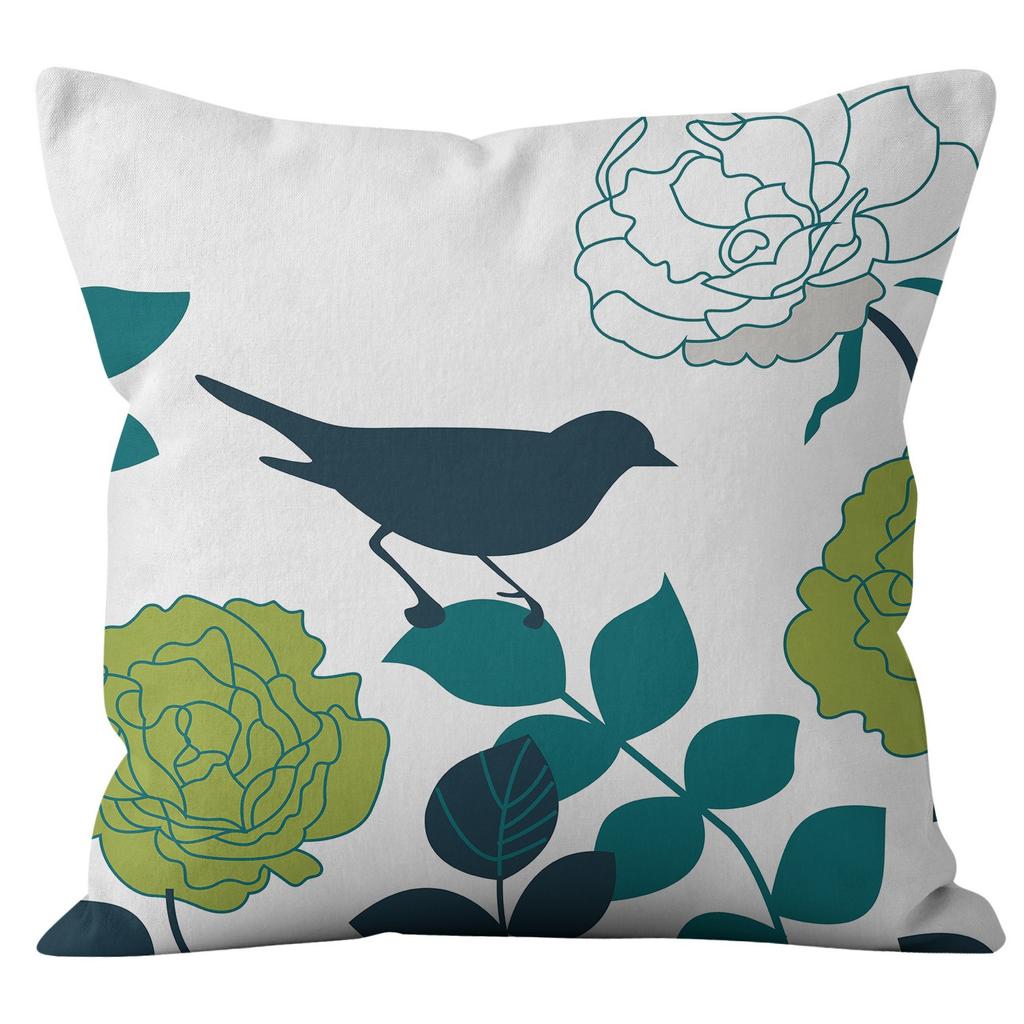 Leinenpflanze Kissenbezug Zuhause Sofa Kissenbezug