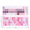 1/3 Sheets Universal Computer Notebook Decals Keyboard Stickers For Korean Japanese Keyboard Replacement Diy Accessories