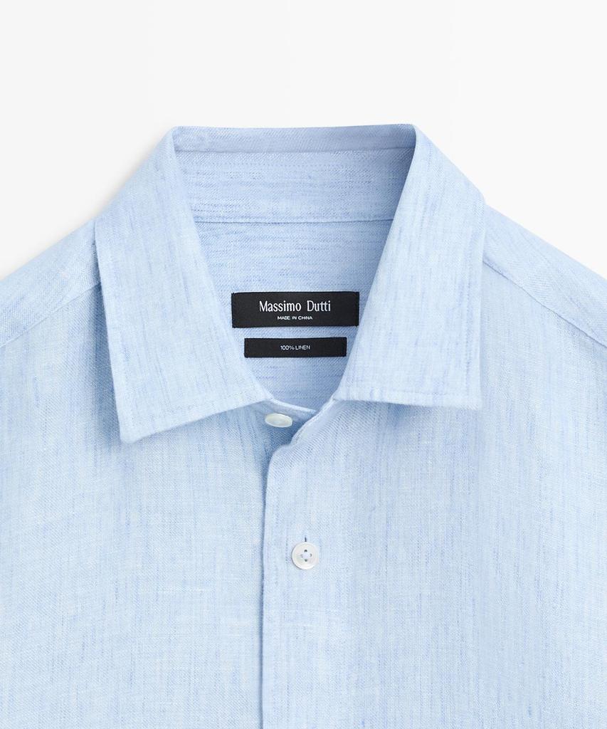 Masimodutti 100% Linen Regular Fit Shirt