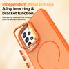 KEYSION Matte Skin Feel Lens Stand Phone Case for MagSafe for Samsung A52 A52S 5G Magnetic Shockproof Cover for Galaxy A13 4G 5G