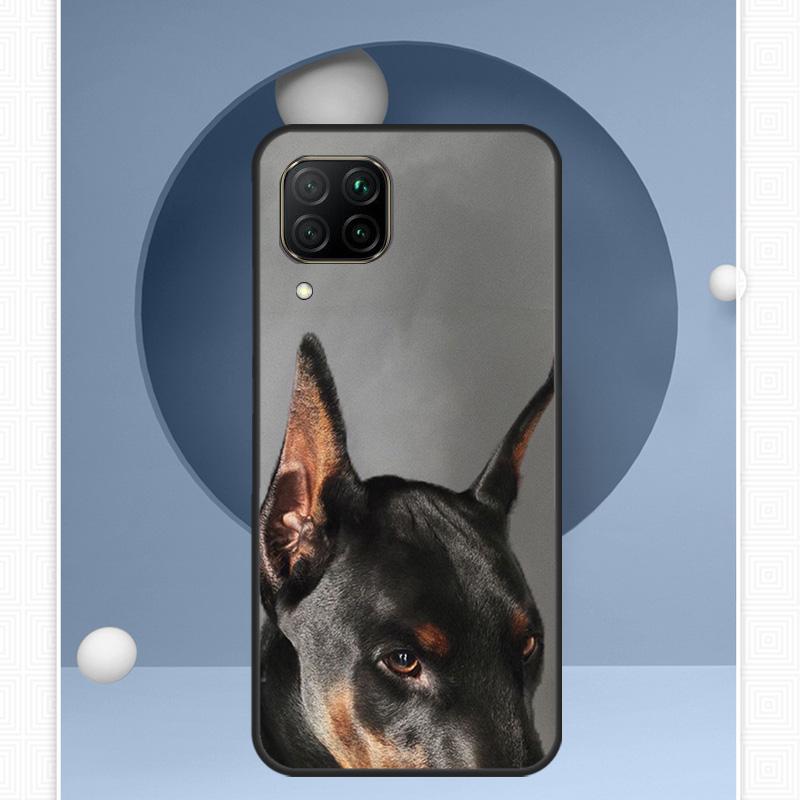 Doberman dog For Huawei Nova 12i 12s 11i 8i Y91 Y60 Y70 Y72 Y90 Y61 9 10 SE P20 P40 Lite P30 P60 Pro Case