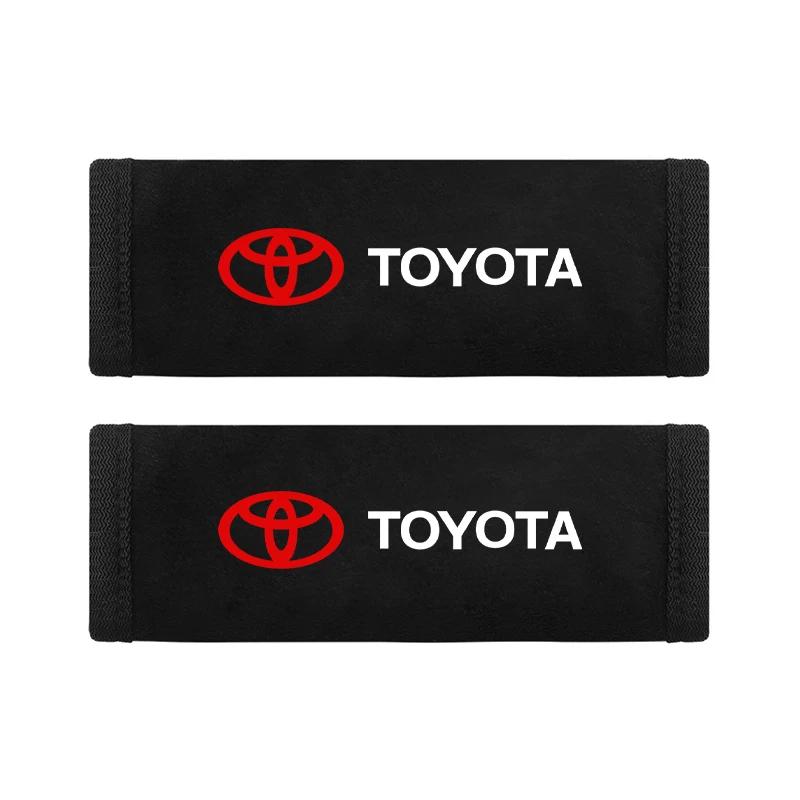 Toyota 2026 Novas Calotas Capa de Maçaneta de Porta de Carro Capas Macias de Pelúcia para Maçaneta de Porta de Carro Suporte de Teto de Carro Proteção F Adesivo de Carro