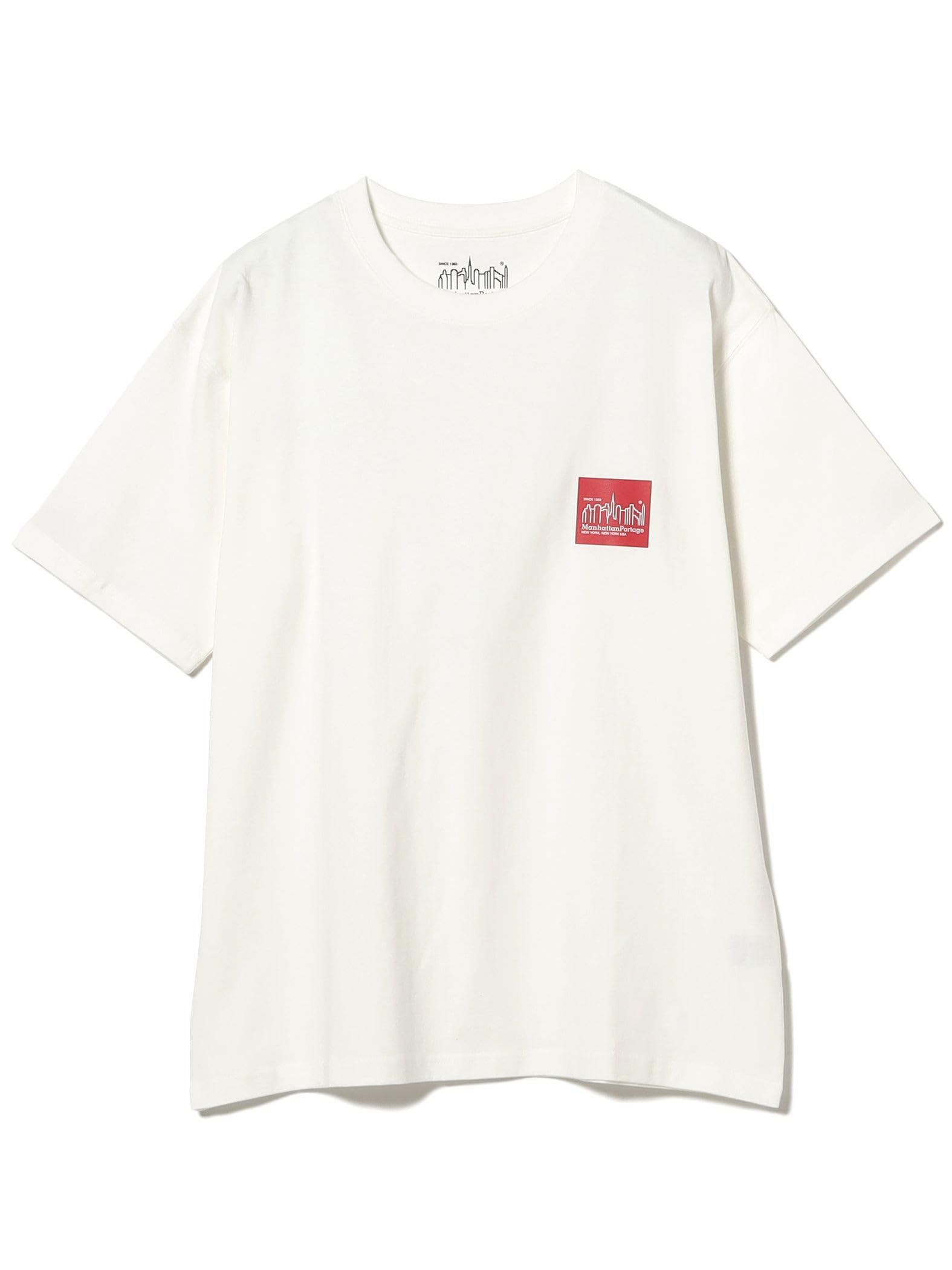 

B:MING LIFE STORE by BEAMS Manhattan Portage Short Sleeve Print T-Shirt, Men s, White, Medium