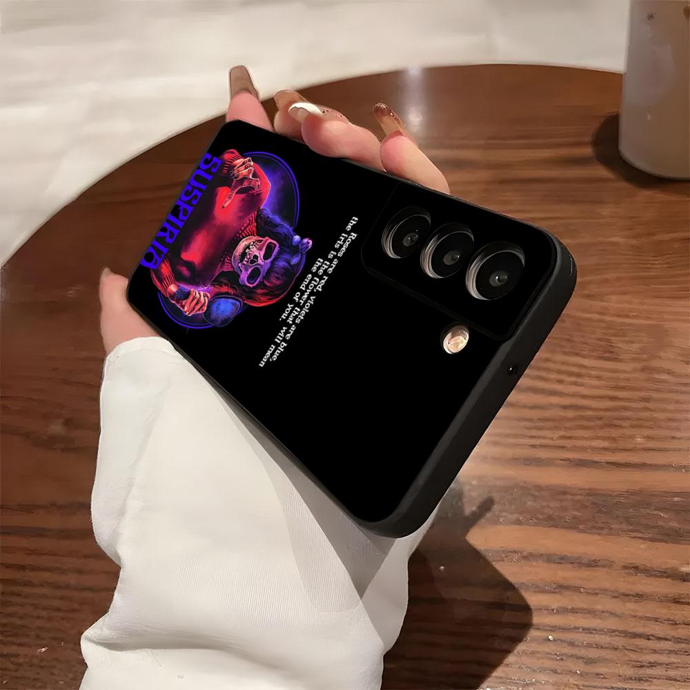 Suspiria Vintage Movie Phone Case For Samsung S26 S25 S24 FE S23 S22 S21 Plus S20 Ultra Note20Ultra Black Soft Shell