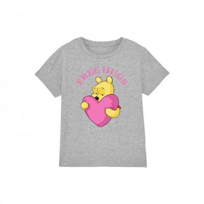 Childrens/Kids Free Hugs Valentine`s Day T-Shirt