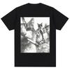 Funny Smoking Cat Meme Vintage Graphic TShirt Unisex Trendy Humorous Oversized 100 Cotton Casual Streetwear Tshirts
