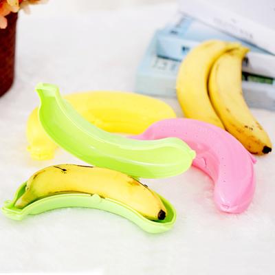 3Pcs Banana Case Food Grade BFA-Free Easy To Clean Reusable Portable Banana Protector Box Storage Container