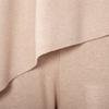 GMXIA Women's Half Turtleneck Sweater Set Irregular Bevelled Sweater + Knitted Wide Leg Pants Two Piece Set