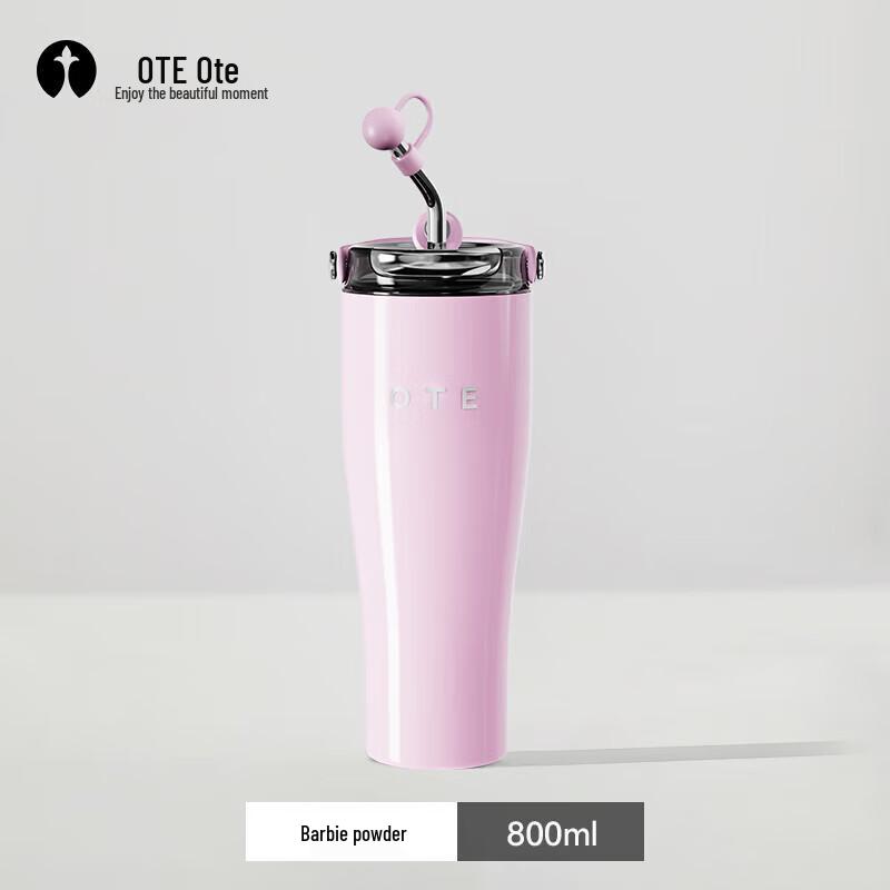 OTE 800ml Stainless Steel Insulated Straw Mug