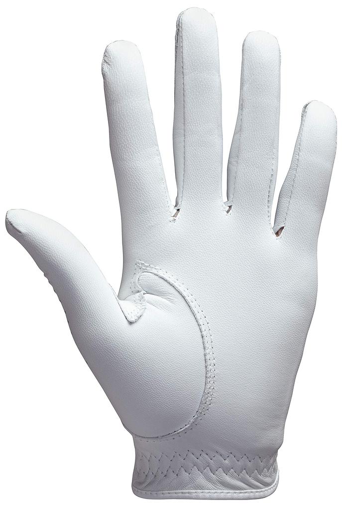 BRIDGESTONE GLG10 Tour Premium Golf White Men's Gloves,