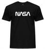 Męska Koszulka Czarna Nasa 5Xl